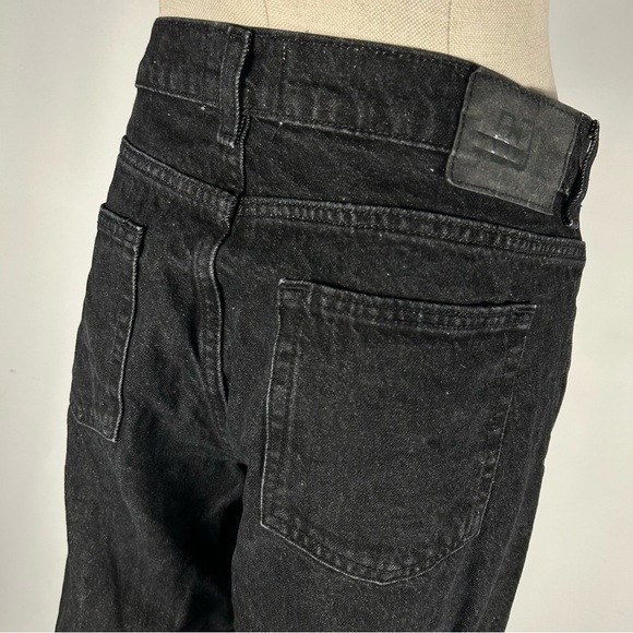 Urban Outfitters BDG Black Cotton Cropped Taper 29 - Picture 2 of 10